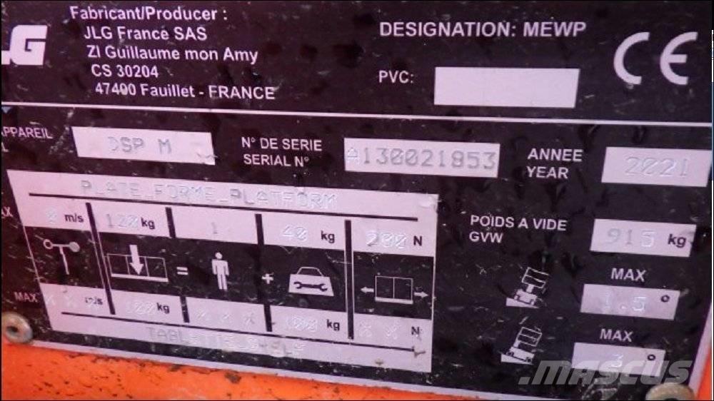 JLG DSP-M Commissionatore alto livello