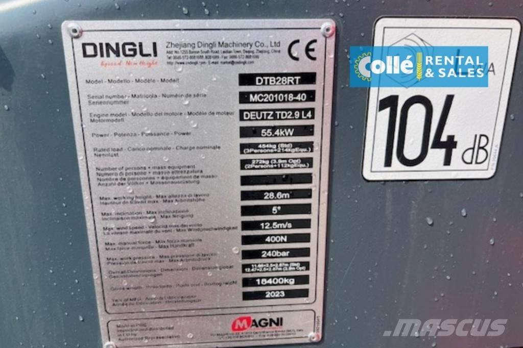 Magni DTB 28 RT | 2023 Piattaforme a braccio telescopico