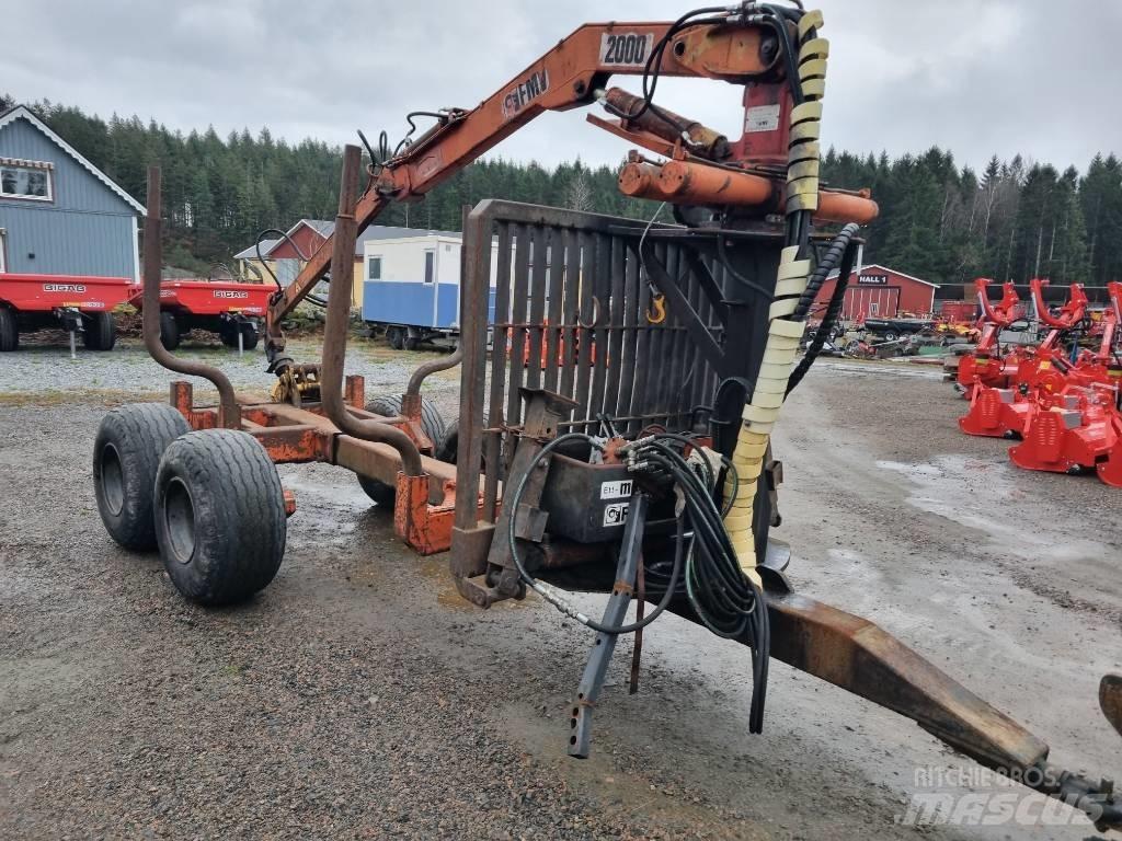 Moheda FMW2000 Rimorchi forestali