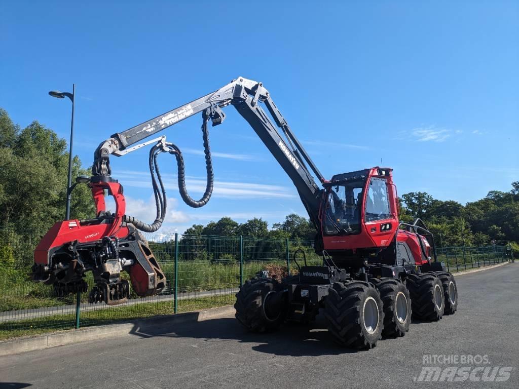 Komatsu 901XC Abbattitrici, Disboscatrici