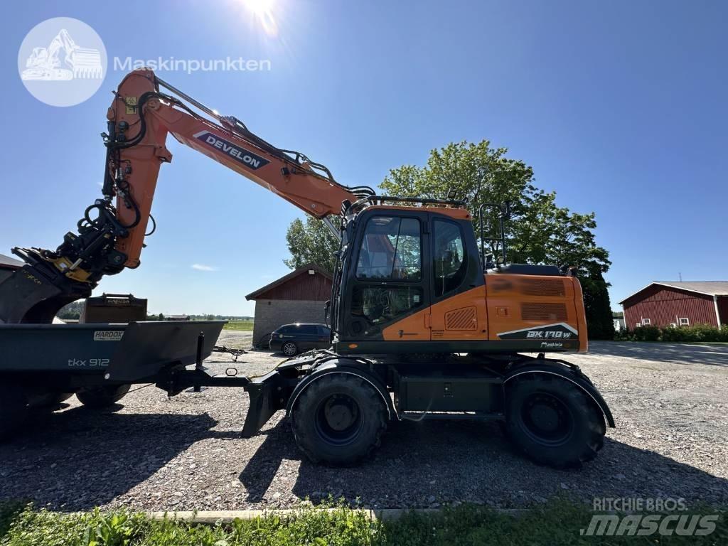 Develon DX 170 W-7 Escavatori gommati