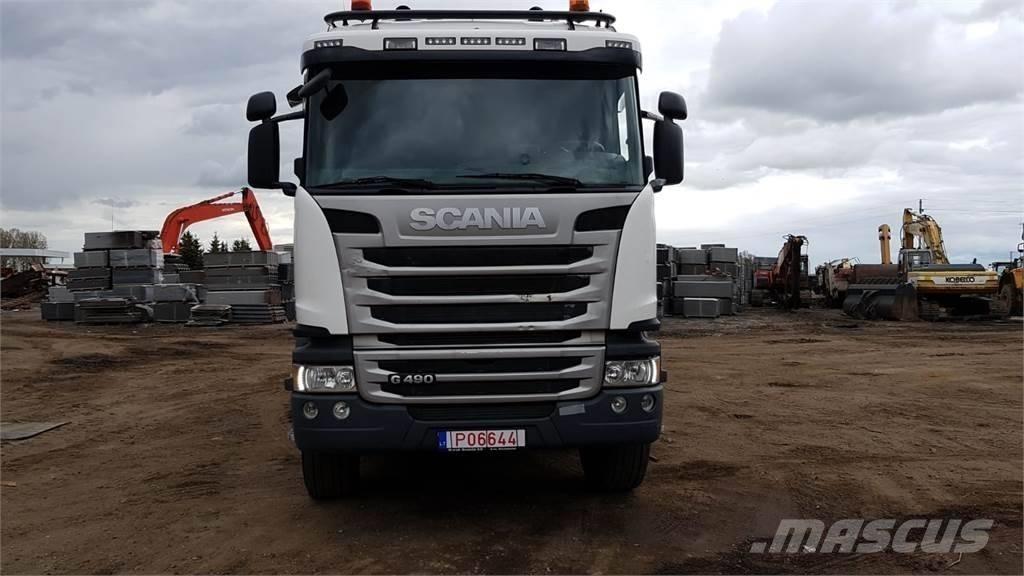 Scania G 490 Camion con cassone scarrabile