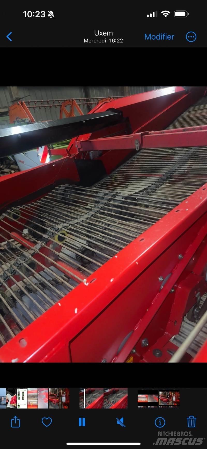Grimme gt170 Tagliatrice di Bulbi