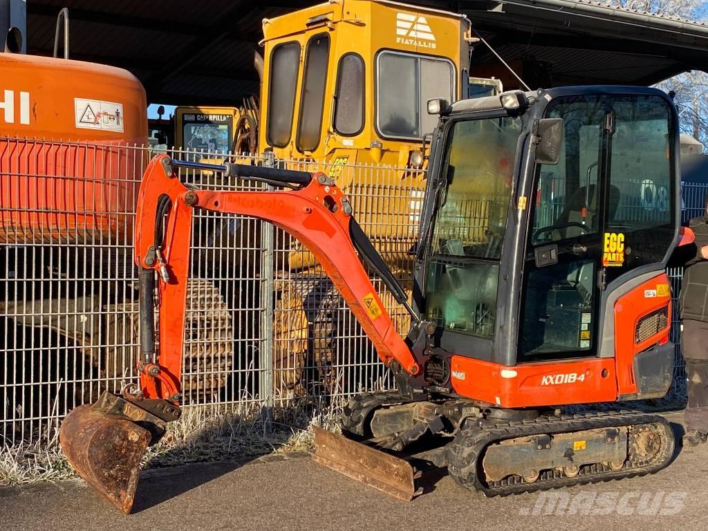Kubota KX 018-4 Miniescavatori
