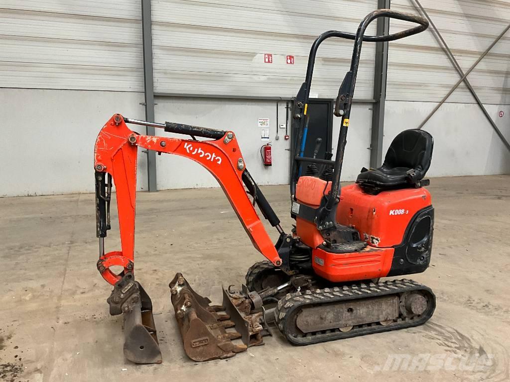 Kubota K 008-3 Miniescavatori