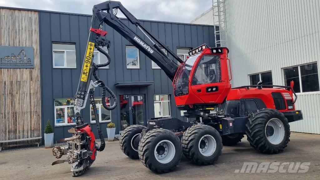 Komatsu 901 Abbattitrici, Disboscatrici