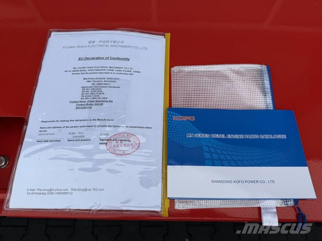 Ashita 80 kva Generatori diesel
