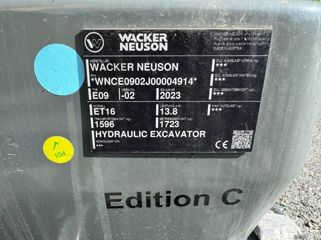 Wacker Neuson ET16 Escavatori cingolati
