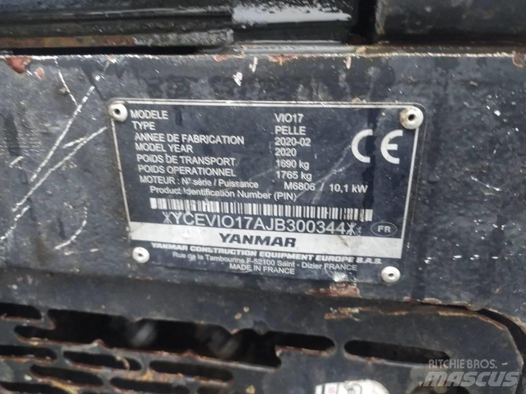 Yanmar Vio 17 U Miniescavatori