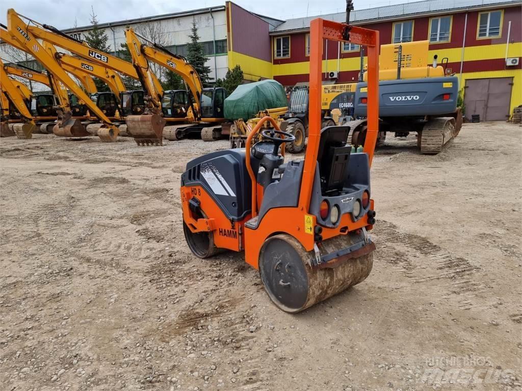 Hamm HD 8 VV Rulli a doppio tamburo