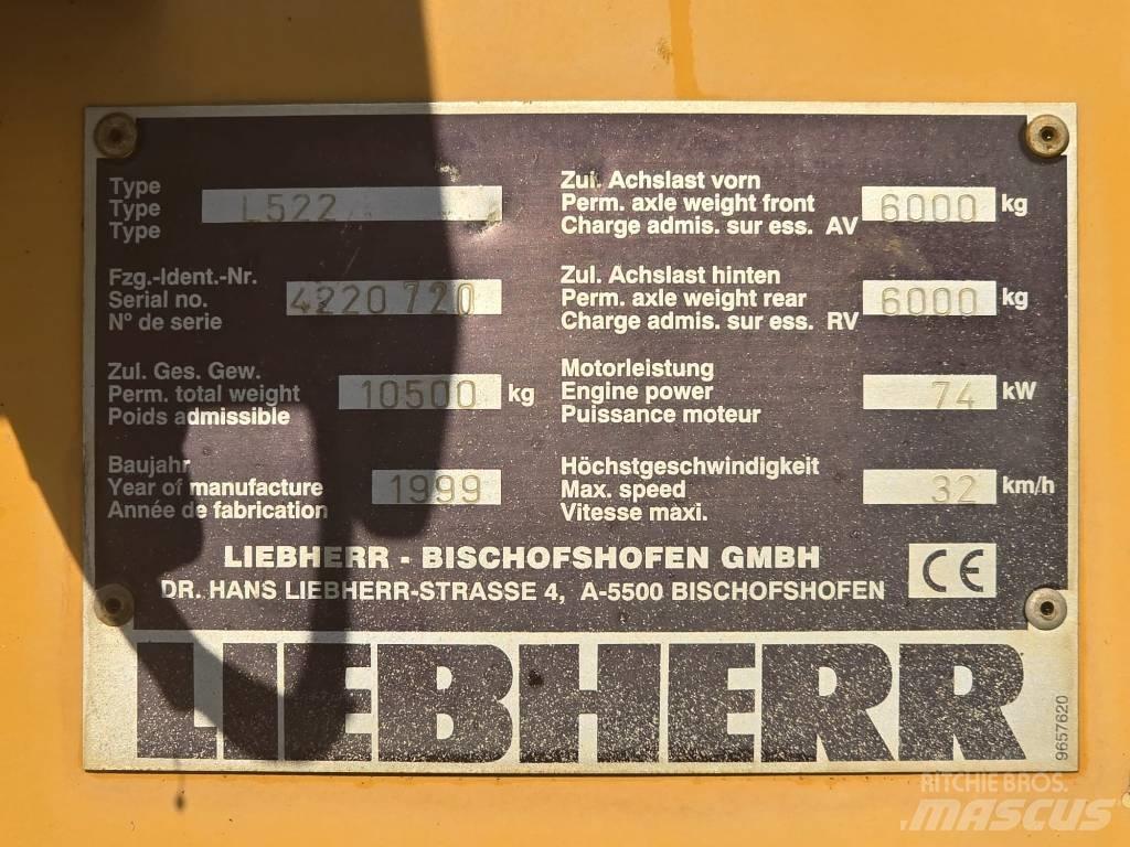Liebherr L522 Pale gommate