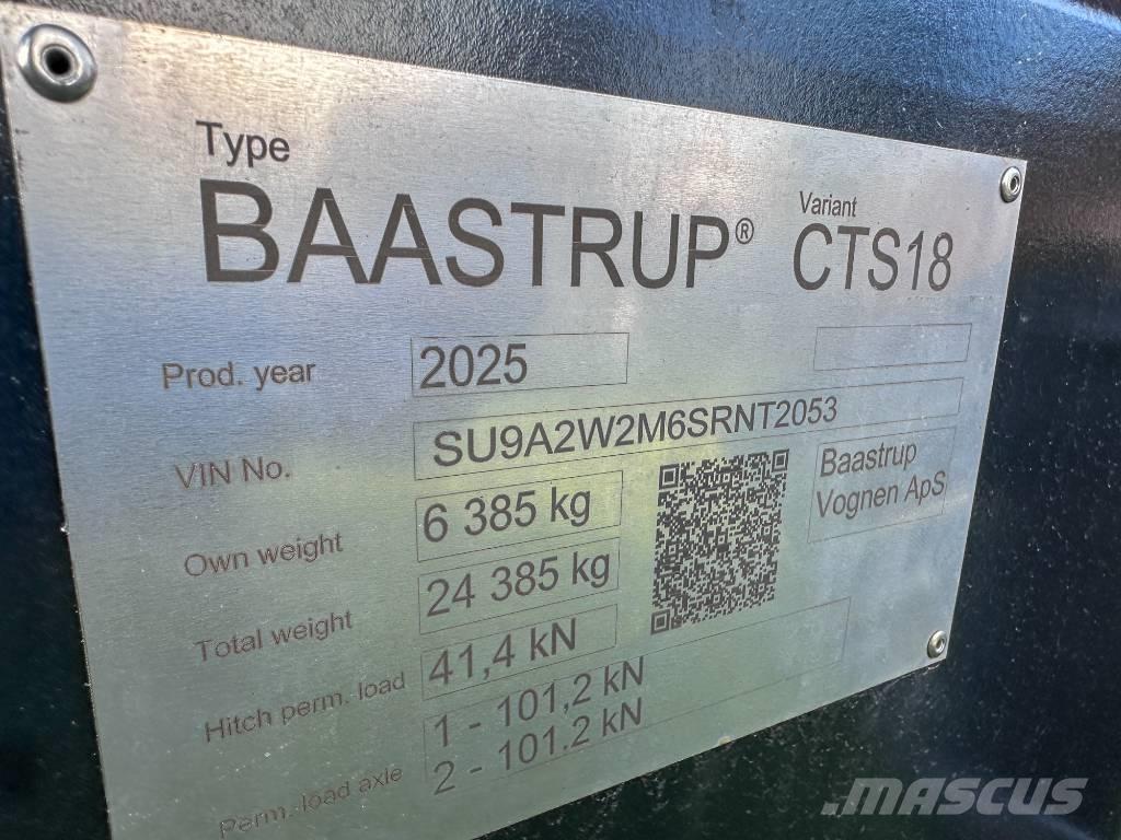 Baastrup CTS 18 Tons Rimorchi ribaltabili