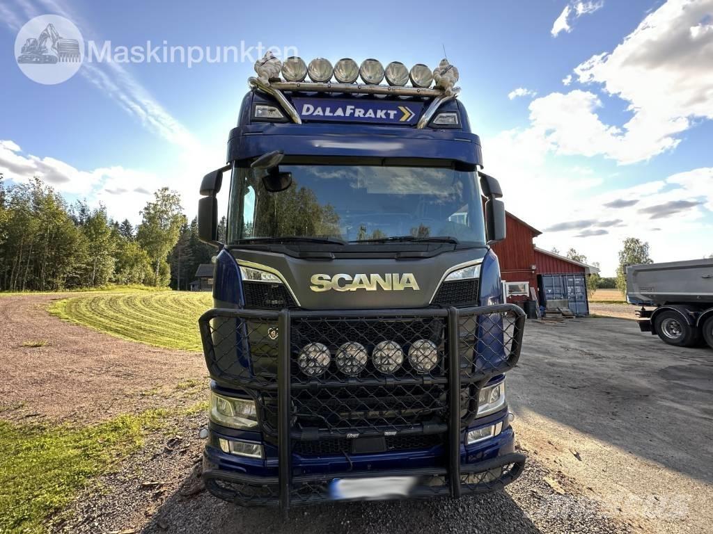 Scania R 650 Camion trasporto legname