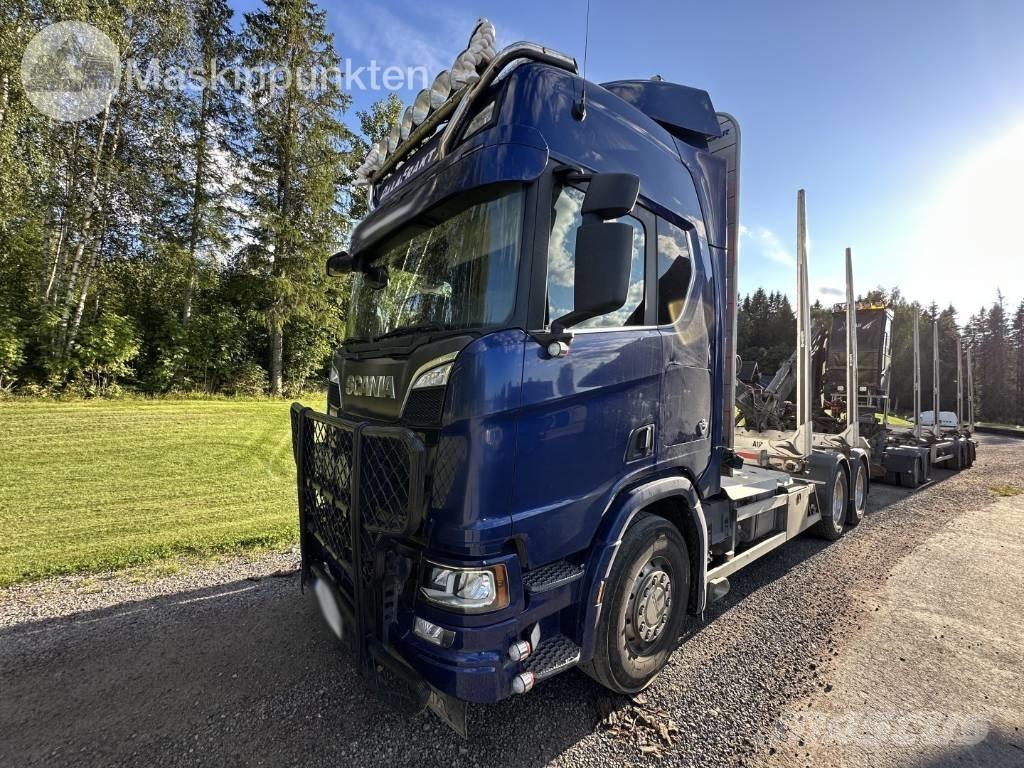 Scania R 650 Camion trasporto legname