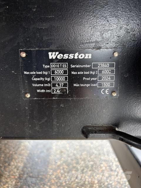  wesston Tippvagn Rimorchi ribaltabili