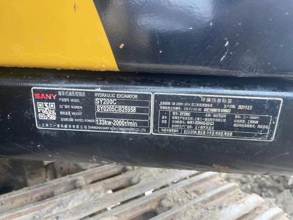 Sany SY 200 C Plus Escavatori cingolati
