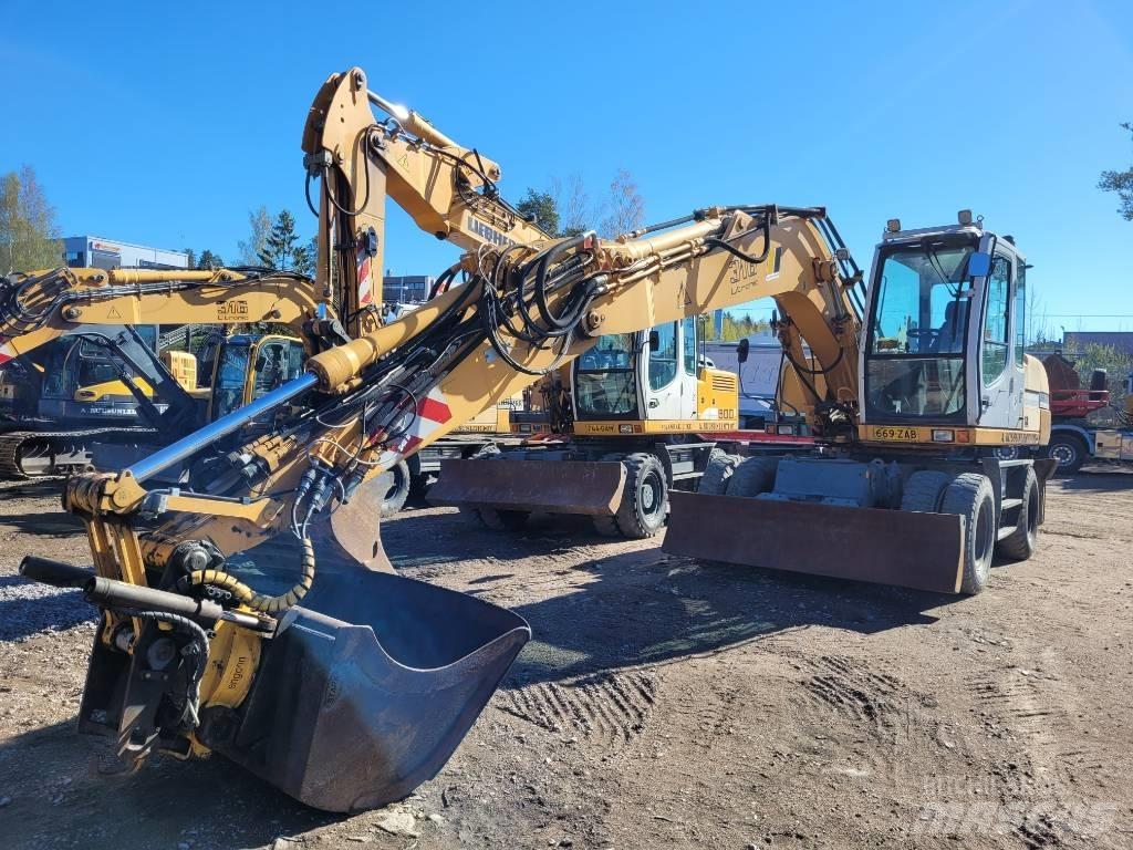 Liebherr 316 Escavatori gommati