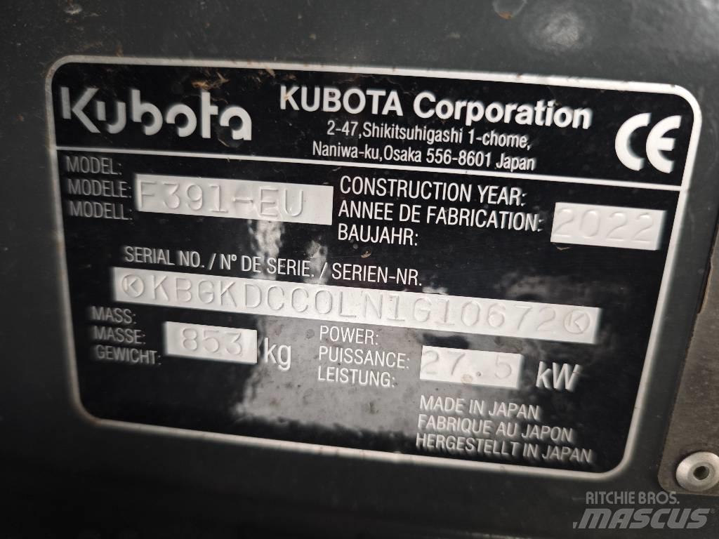 Kubota F 391 Trattorini tagliaerba