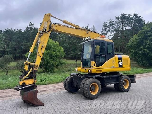 Komatsu PW 160 ES-7K Escavatori gommati