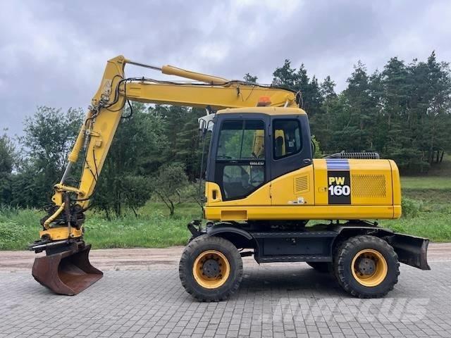 Komatsu PW 160 ES-7K Escavatori gommati