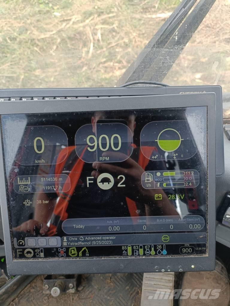 Komatsu 901 TX.1 Abbattitrici, Disboscatrici