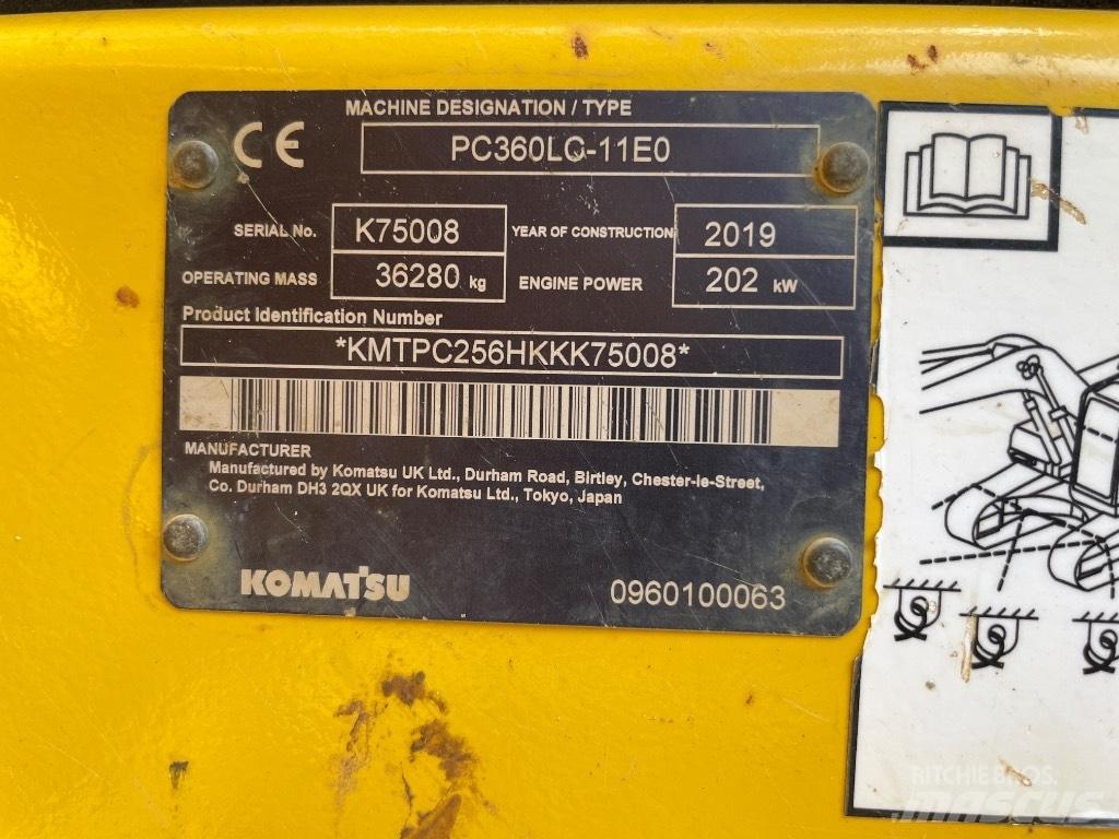 Komatsu PC 360 LC-11 Escavatori cingolati