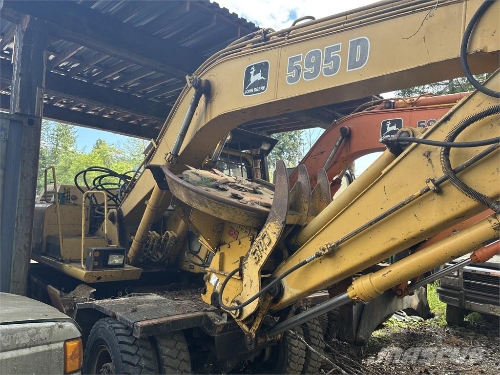 DEERE 595D Escavatori gommati