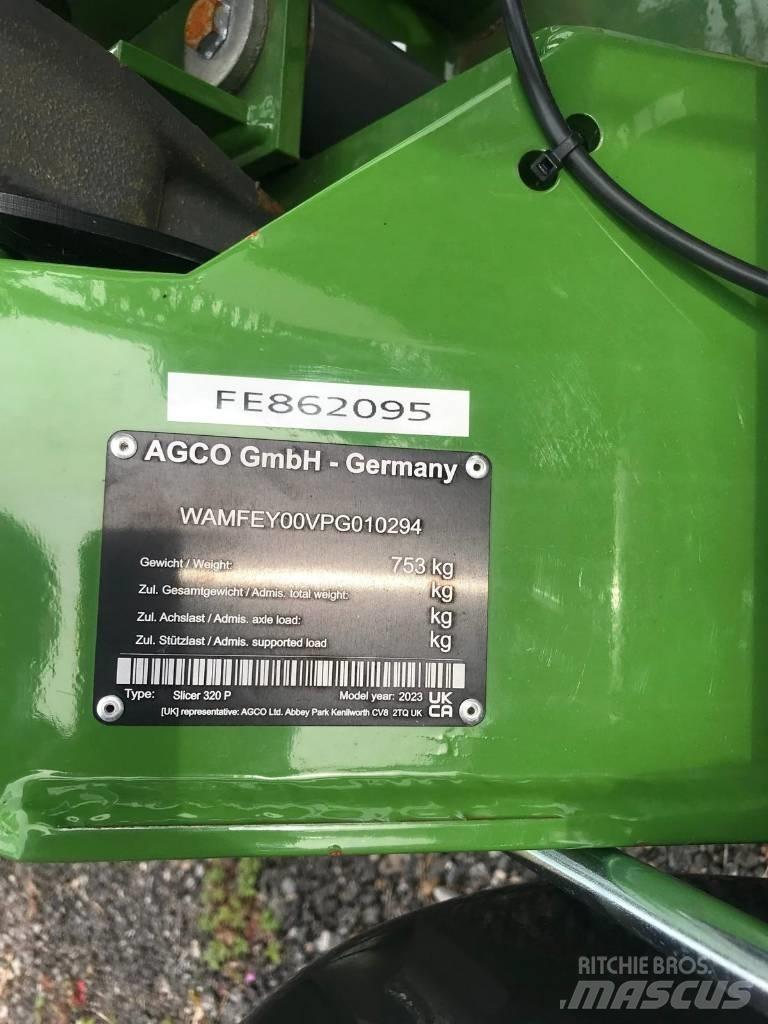 Fendt Slicer 320 P Falciatrici