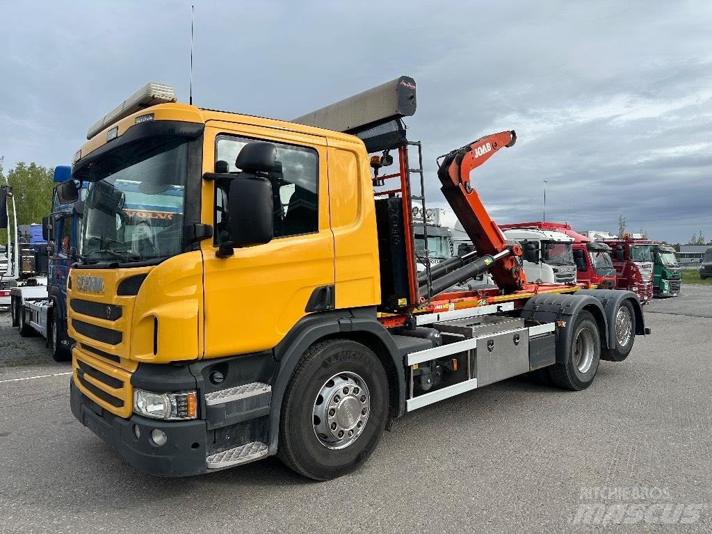 Scania P370 6x2*4 Camion con gancio di sollevamento