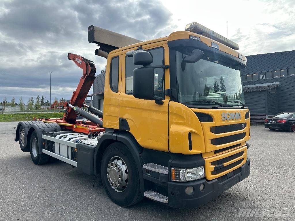 Scania P370 6x2*4 Camion con gancio di sollevamento