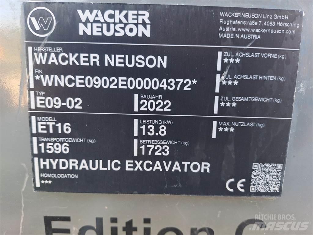 Wacker Neuson ET16 Escavatori cingolati