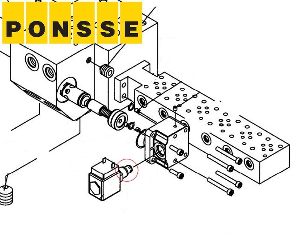 Ponsse 0057254 Componenti idrauliche