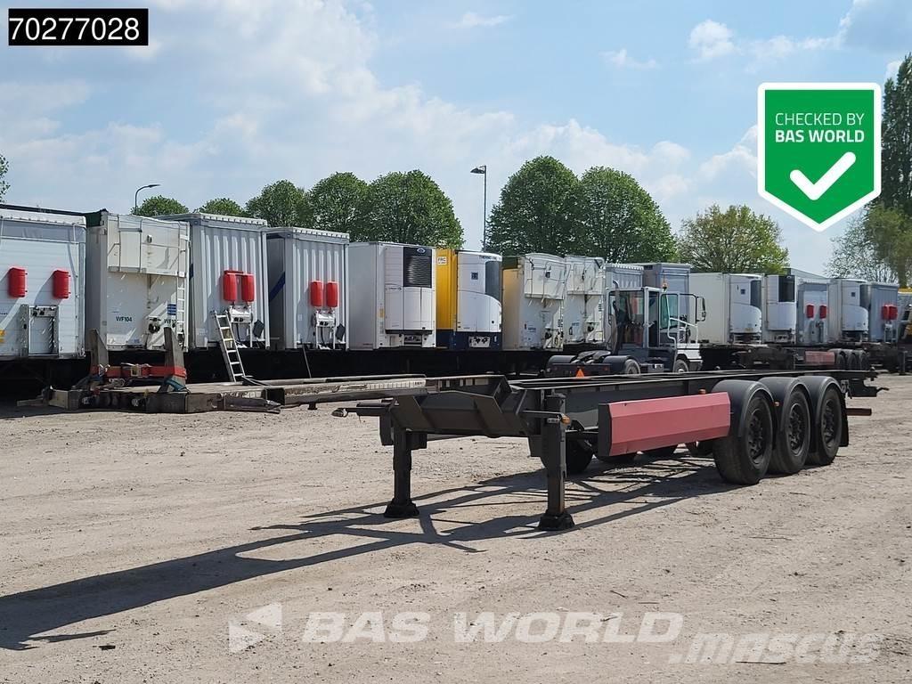 Van Hool 3 axles Semirimorchi portacontainer