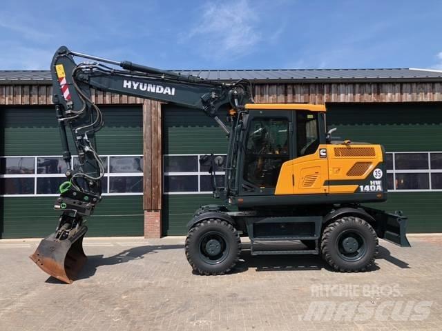 Hyundai HW 140 A Escavatori gommati