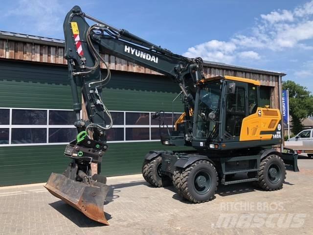 Hyundai HW 140 A Escavatori gommati