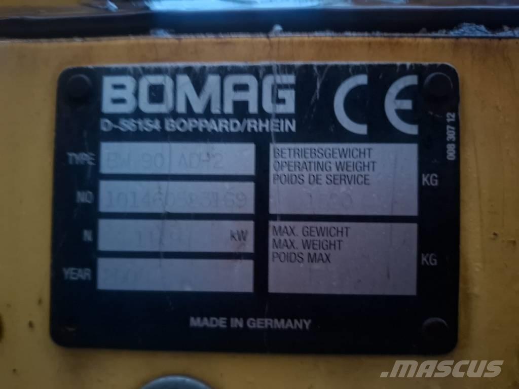 Bomag BW 90 AD-2 Rulli a doppio tamburo