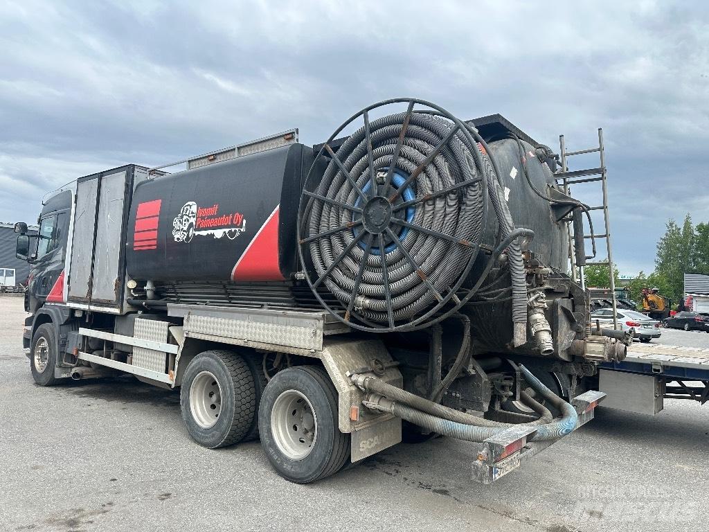 Scania R470 6x2 Camion autospurgo