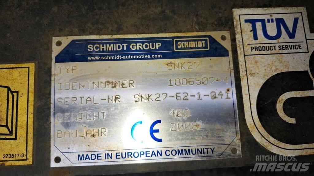 Schmidt SNK27 Lame spazzaneve e aratri