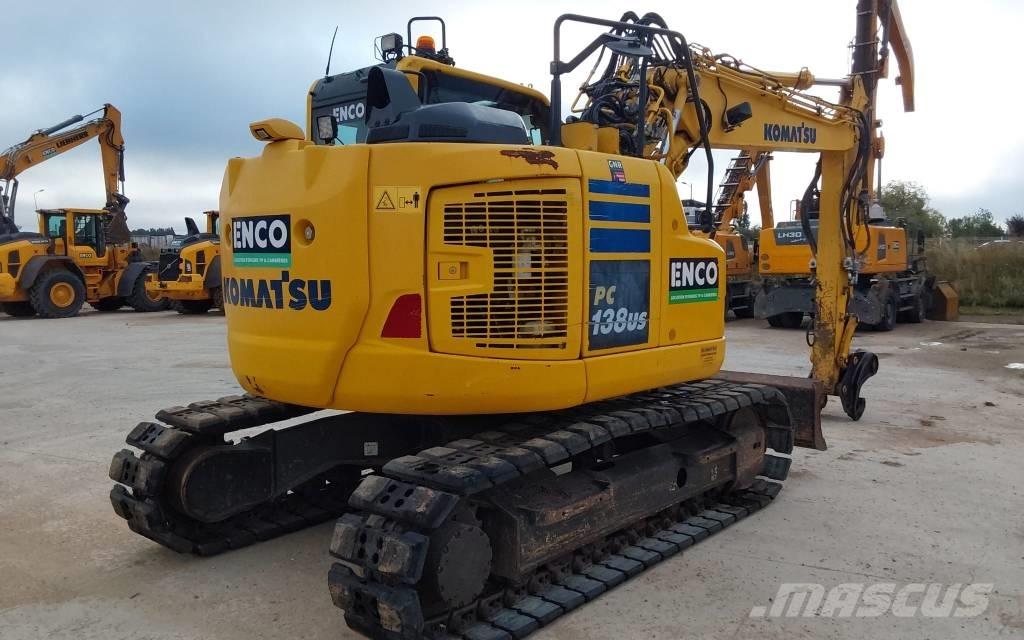 Komatsu PC138 USB11 Escavatori cingolati