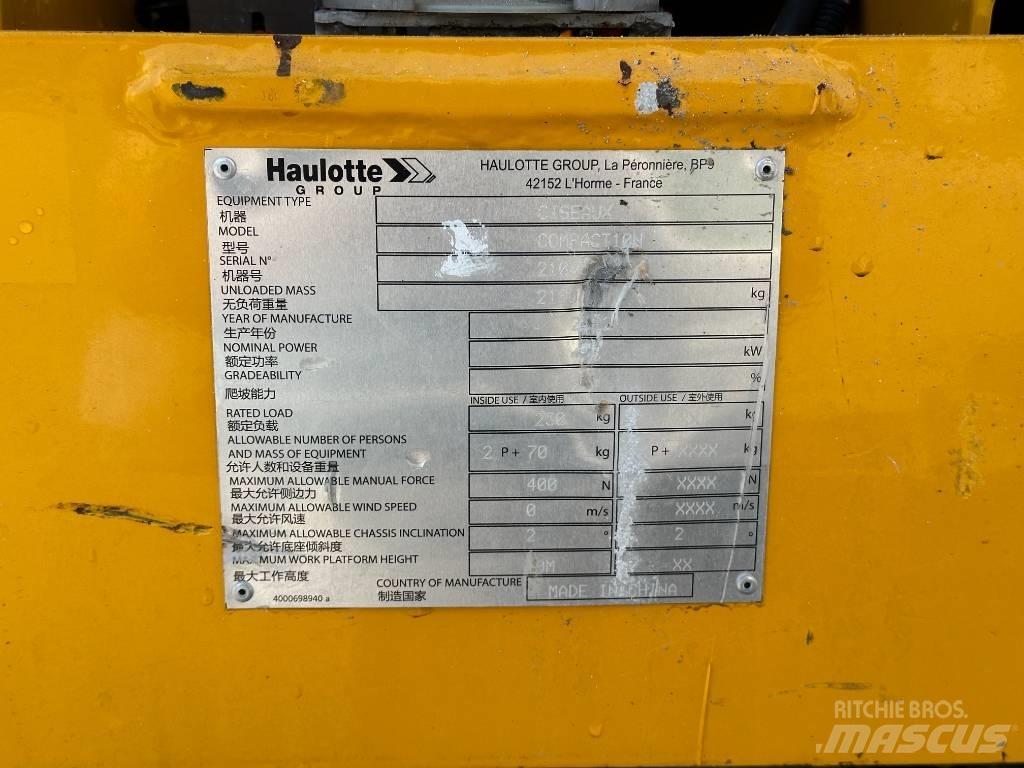 Haulotte COMPACT 10N Piattaforme a pantografo