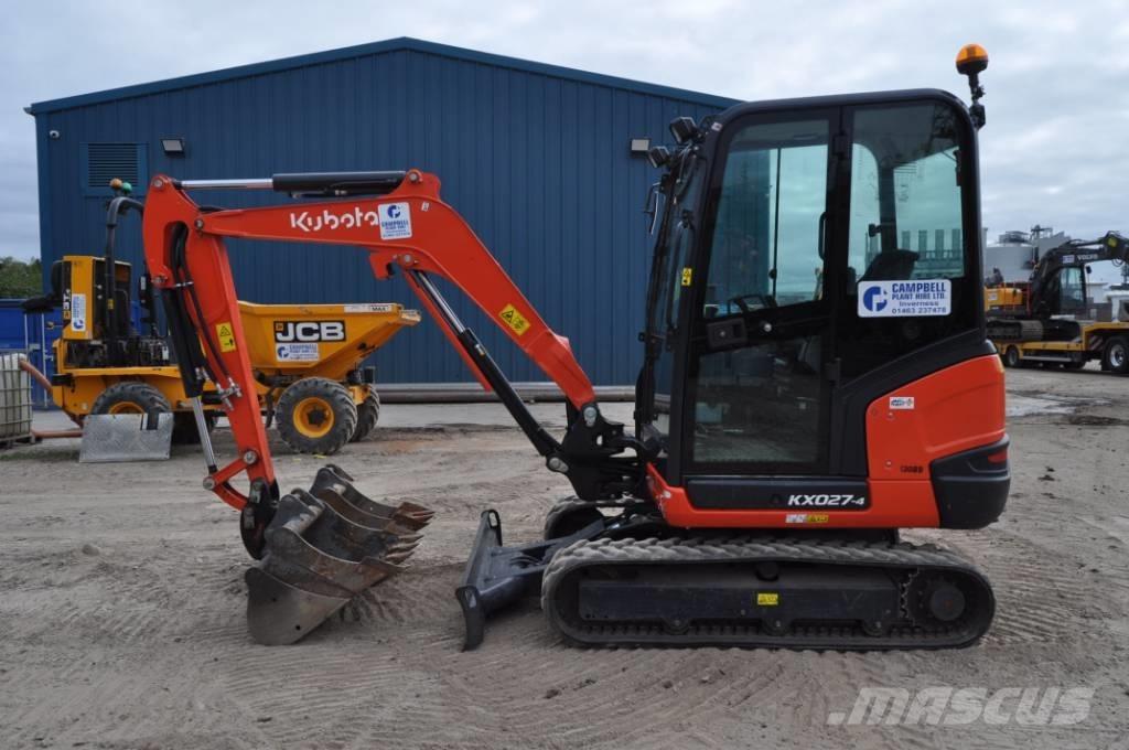 Kubota KX 027-4 Miniescavatori