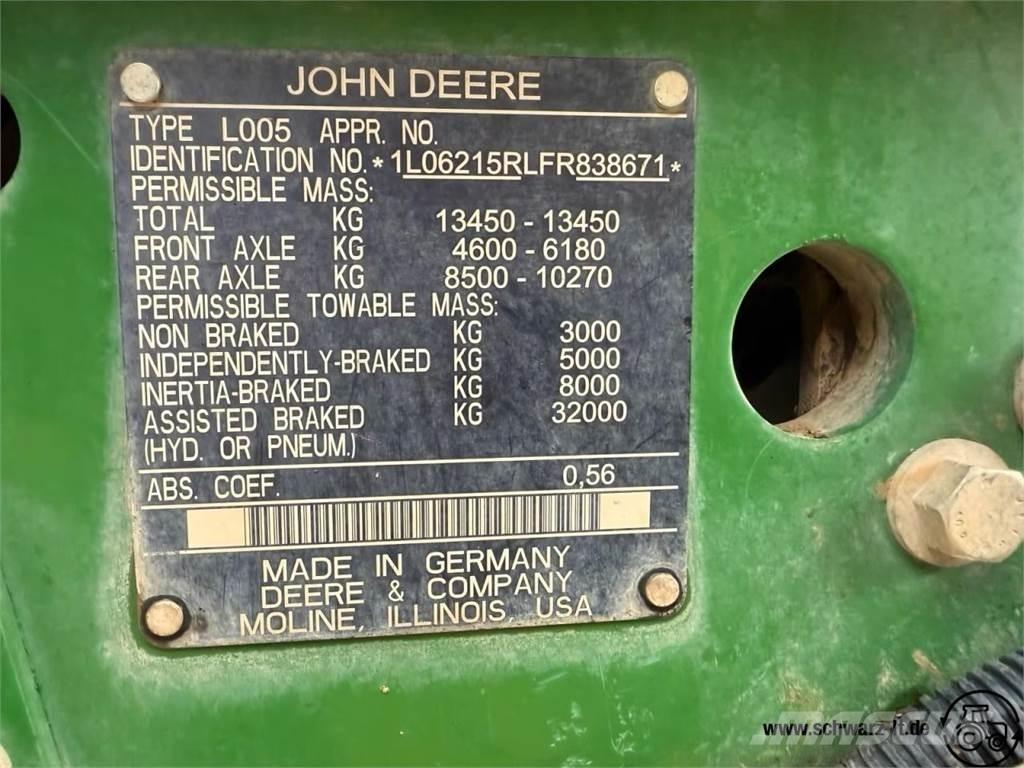 John Deere 6215R Trattori
