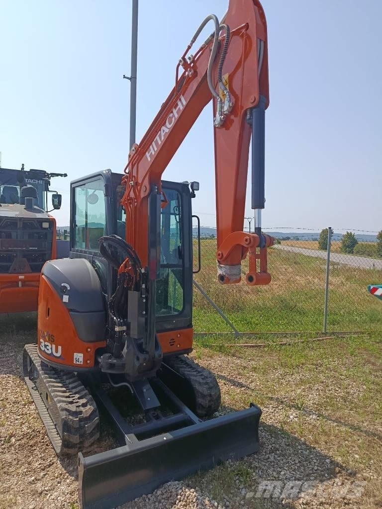 Hitachi ZX33U Escavatori cingolati