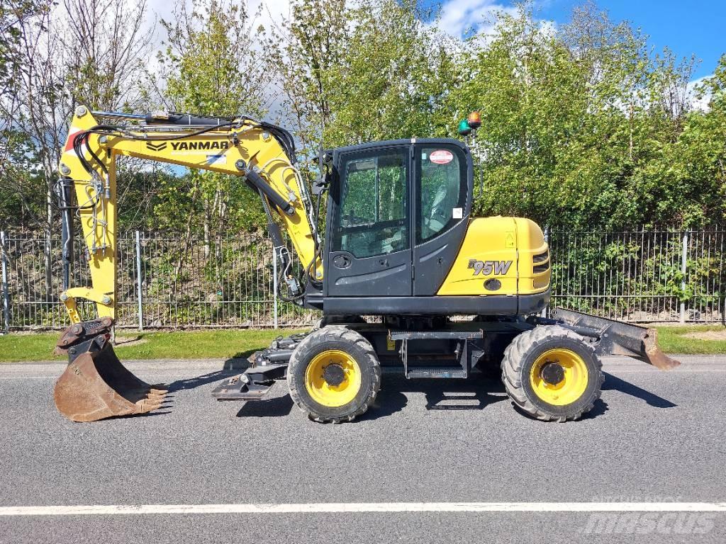 Yanmar B95W Escavatori gommati