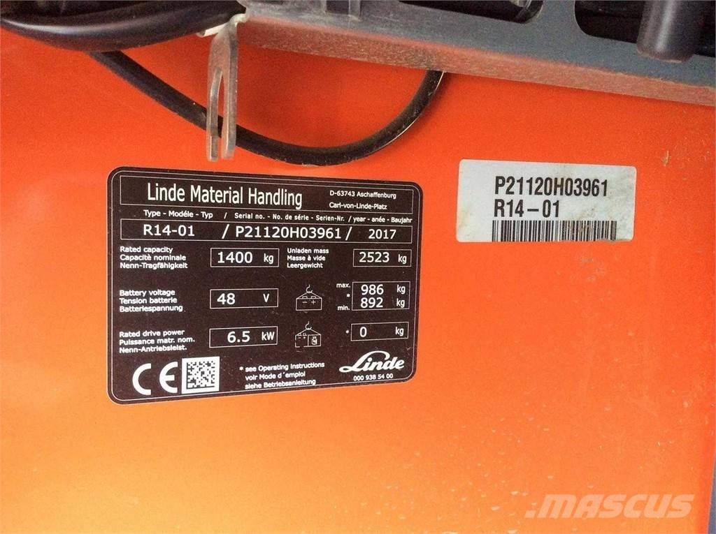 Linde R14 Carrello retrattile