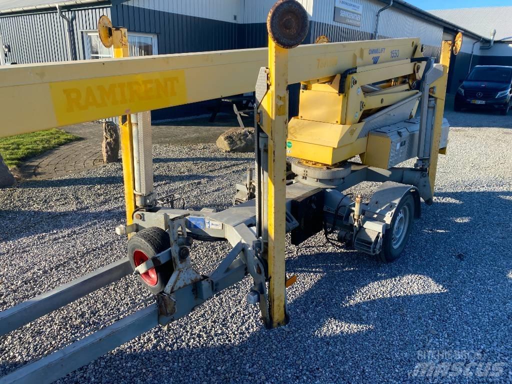 Omme 1550 EBZX Piattaforme aeree su rimorchio