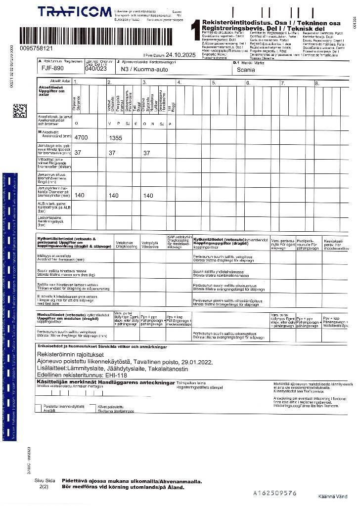 Scania R 500 Camion cassonati