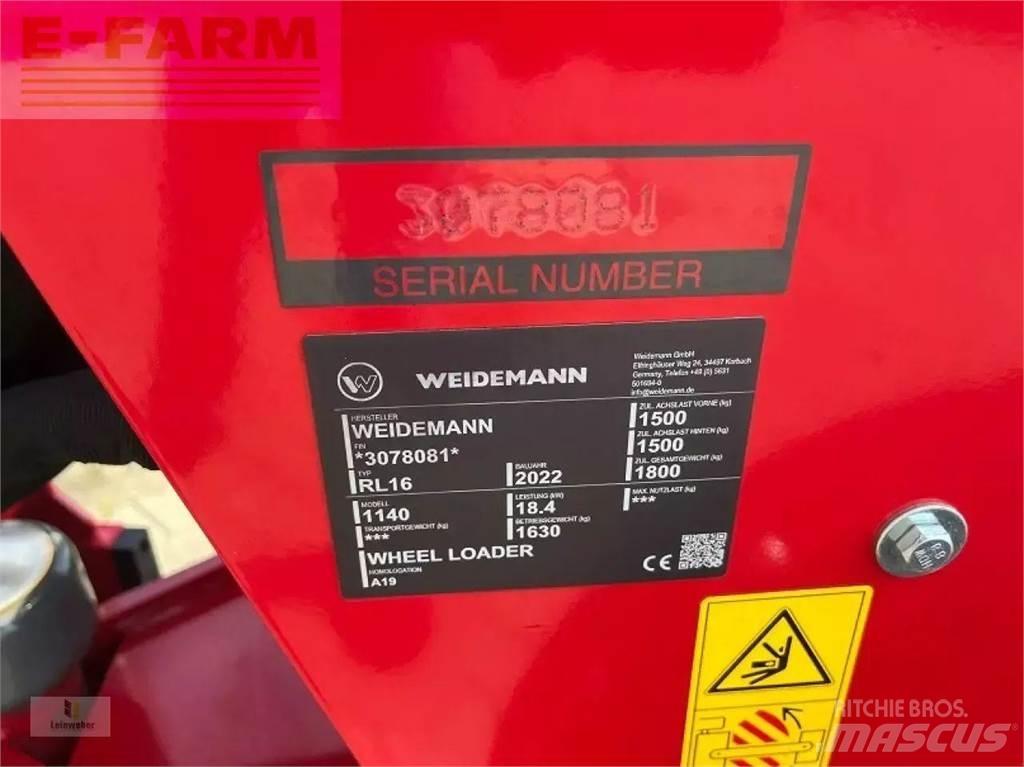 Weidemann 1140 Pale gommate