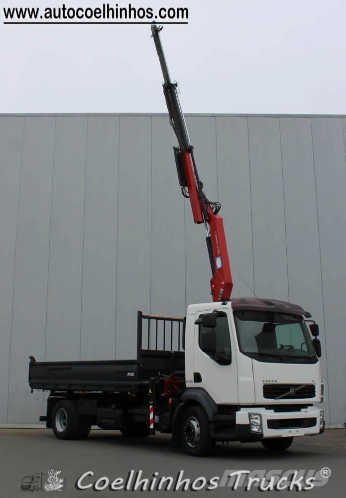 Volvo FL 240 + HMF 635 Camion ribaltabili