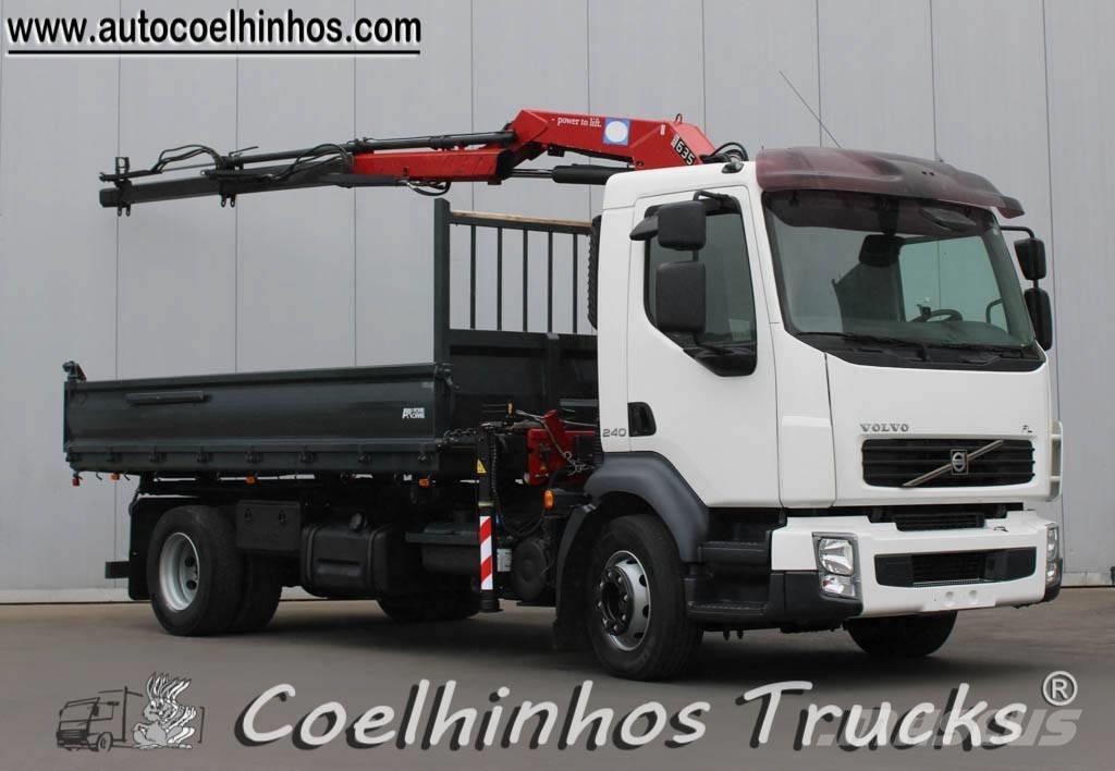 Volvo FL 240 + HMF 635 Camion ribaltabili